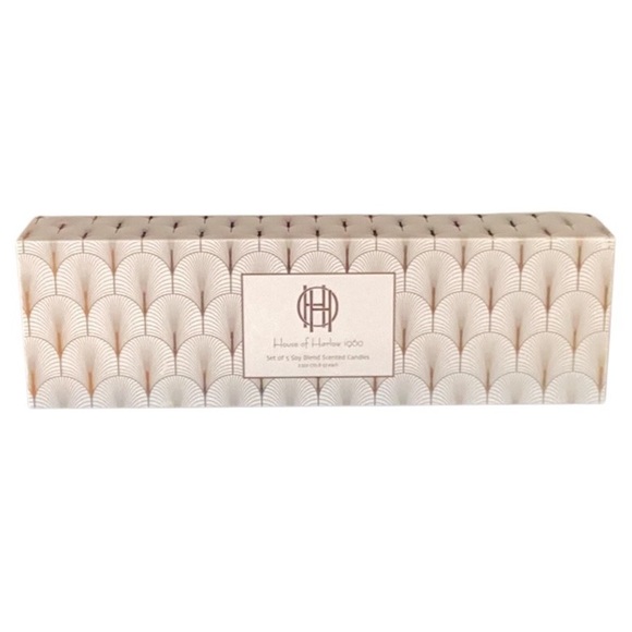 House Of Harlow 1960 New In Box Set Of 5 Soy Blend Scented Candles 2.5oz Each - Picture 3 of 6
